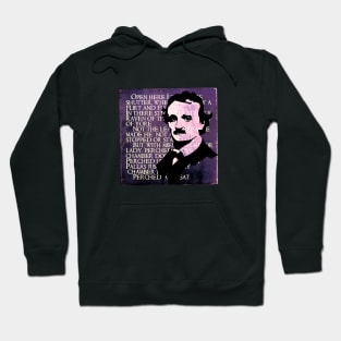 EDGAR ALLEN POE, GOTHIC WRITER Hoodie